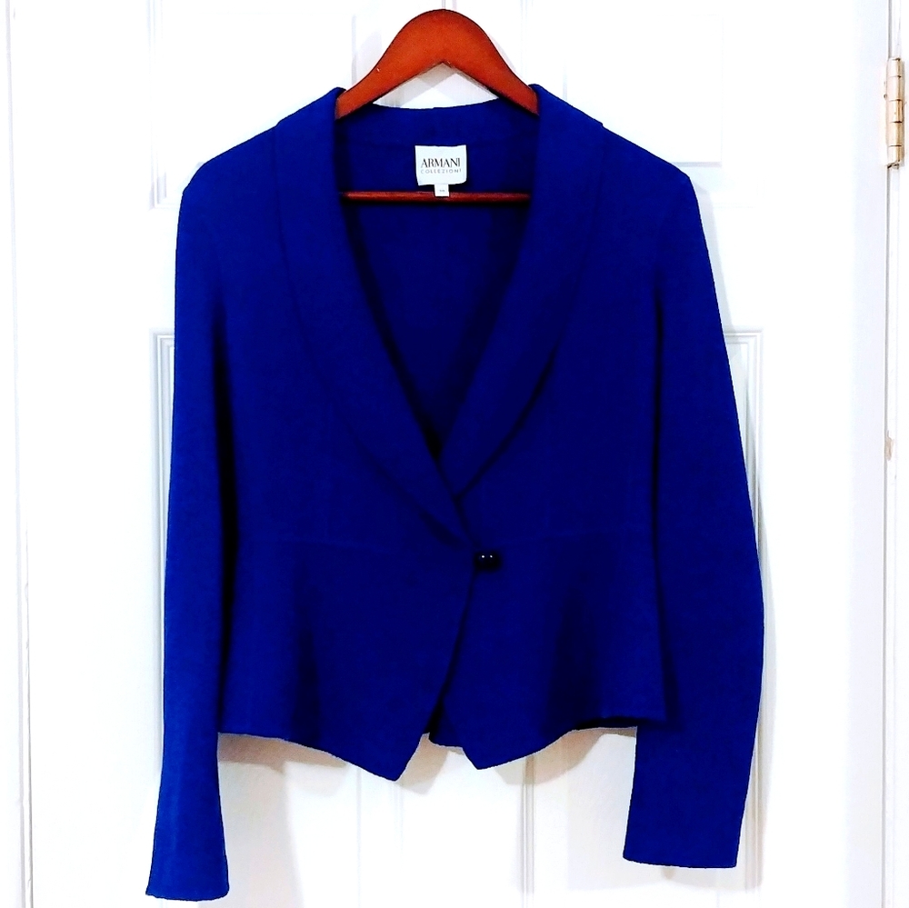 Armani Collezioni blazer - indigo / cobalt 38